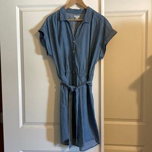 J Crew denim dress